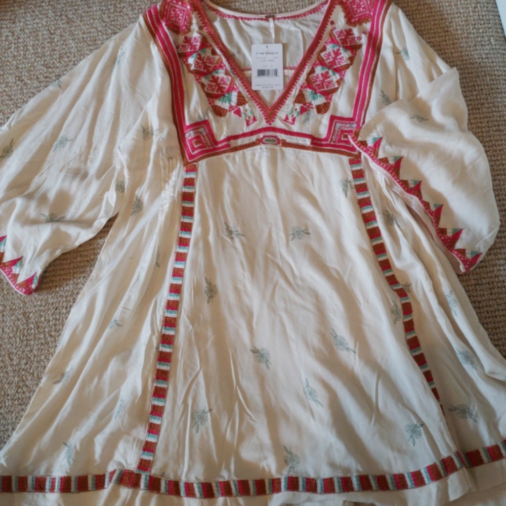 Free people tunic top dress! Size medium